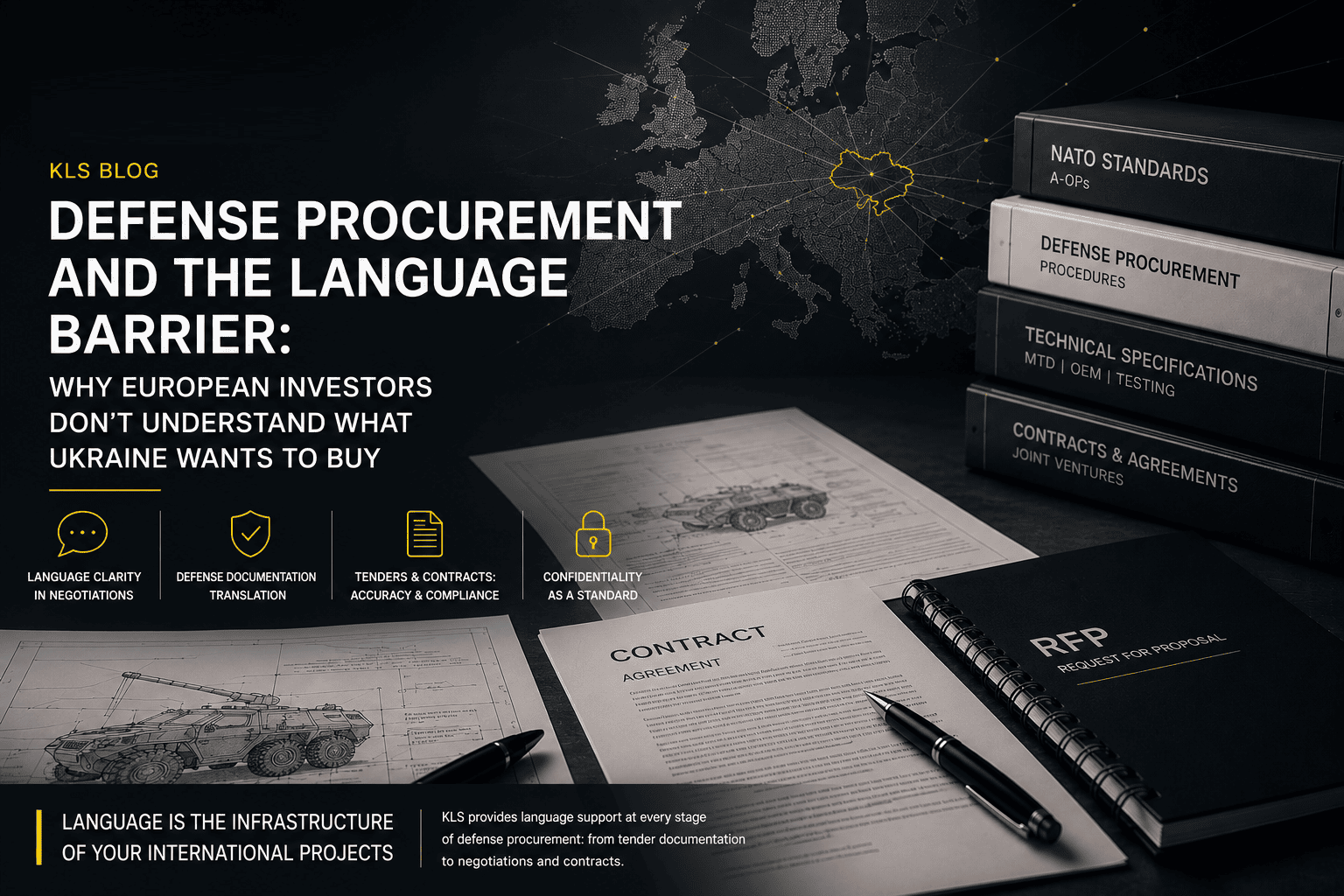 Defense Procurement and the Language Problem: Why European Investors Don't Understand What Ukraine Wants to Buy